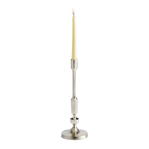 Cyan Design Small Cambria Candleholder, Nickel - 10205