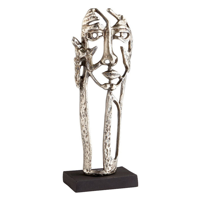 Cyan Design Visage Sculpture, Antique Nickel - 10220