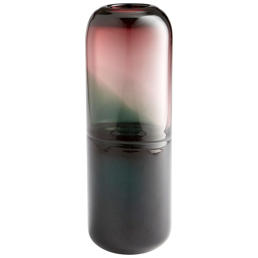 Cyan Design Large Moonsail Vase, Blush/Green - 10288