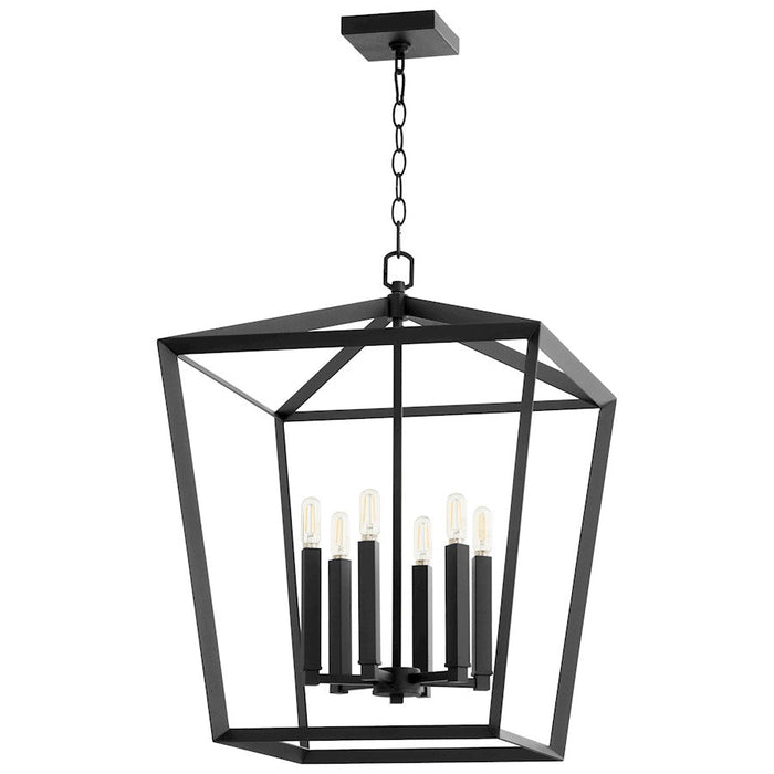 Cyan Design Hyperion 6 Light Chandelier, Noir - 10376