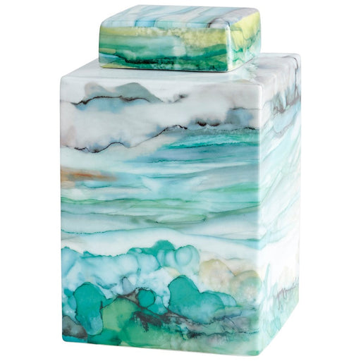 Cyan Design Amal Gamation 10" Container, Multi Colored - 10425