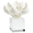 Cyan Design Oleander 6" Sculpture, White - 10431