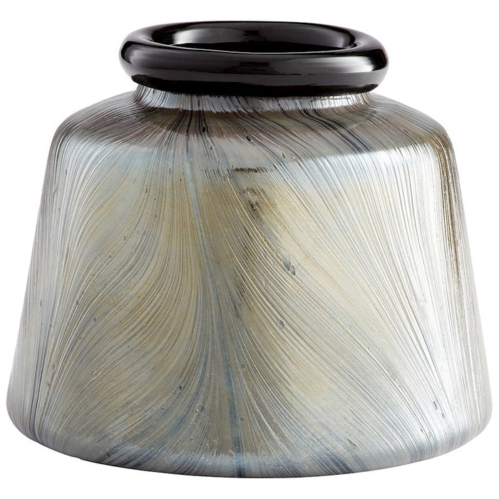 Cyan Design Cypress 7" Vase, Damascus Grey - 10449