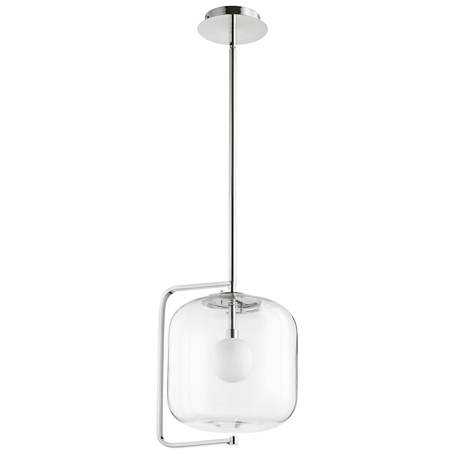 Cyan Design Isotope 1 Light Pendant, Polished Nickel