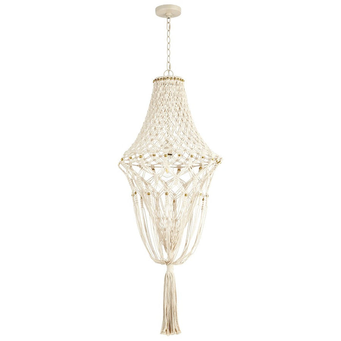 Cyan Design Ambiante Pendant, Antique French White - 10607