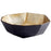 Cyan Design Radia 12" Bowl, Matt Black/Gold - 10622