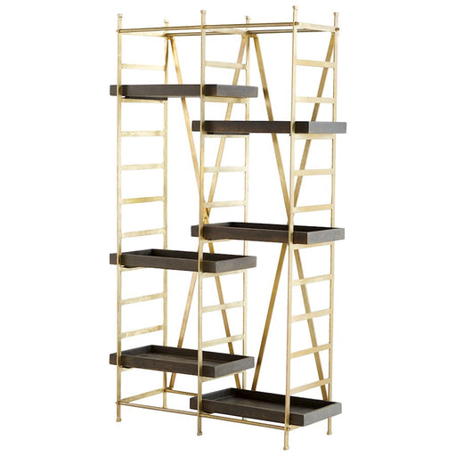 Cyan Design Corsetto Etagere, Gold/Grey - 10762