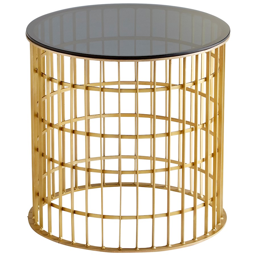 Cyan Design Kingdom Side Table, Antique Brass - 10777