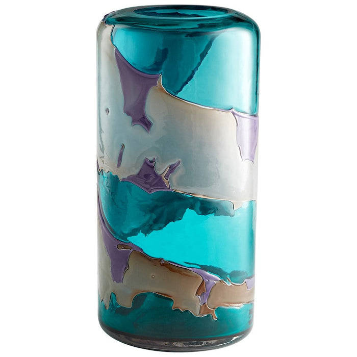 Cyan Design Ahoy 15" Vase, Blue - 10847