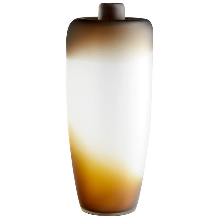 Cyan Design Jaxon 14" Vase, Amber Swirl - 10858