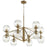 Cyan Design Helios 14" Chandelier, Aged Brass - 10963