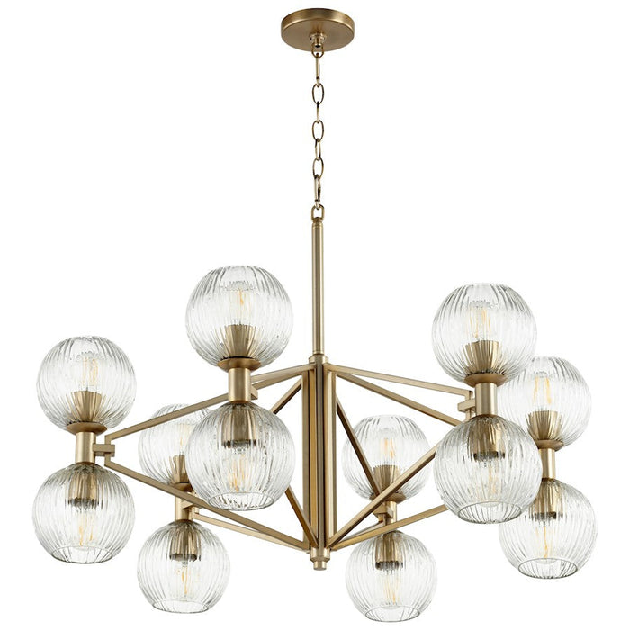 Cyan Design Helios 14" Chandelier, Aged Brass - 10963