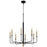 Cyan Design Apollo 24" Chandelier, Noir/Aged Brass - 10967