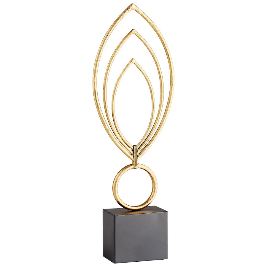 Cyan Design Nova Sculpture, Gold/Black - 11044