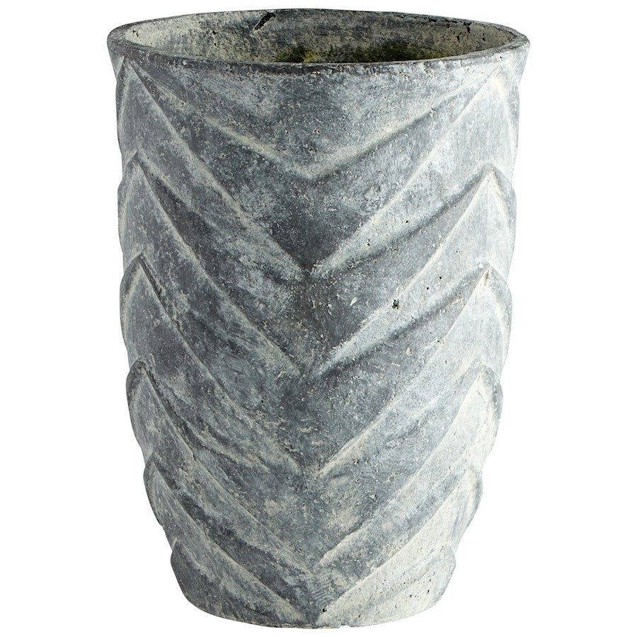 Cyan Design Small Bullard Planter, Pewter Gray - 11060