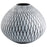 Cyan Design Small Bozeman Vase, Frosted Grey - 11093