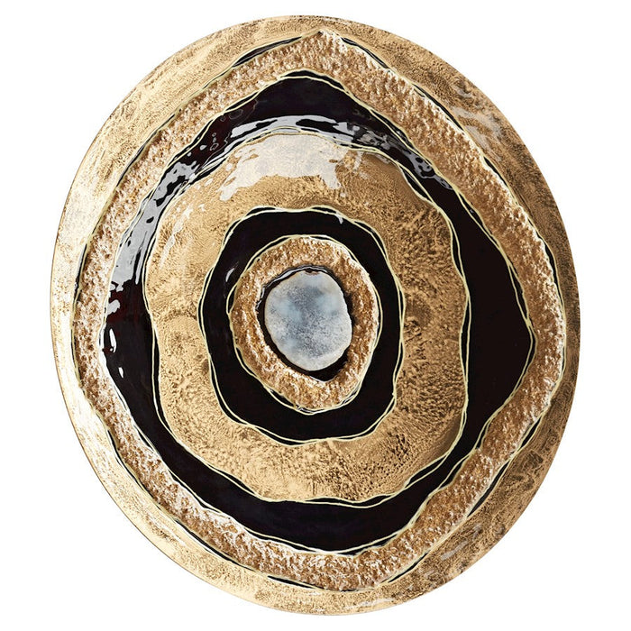 Cyan Design Large Skipping Rocks WL Deco, Gold/Black - 11325