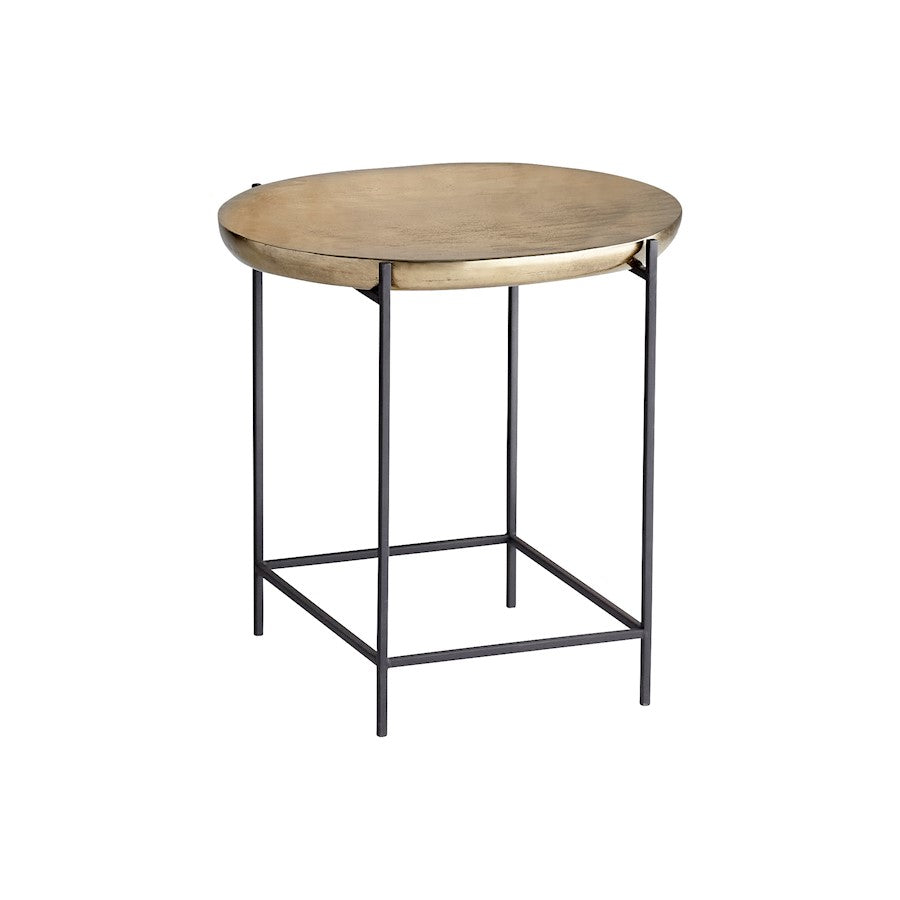 Cyan Design Buoy Side Table, Aged Gold - 11326