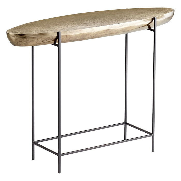 Cyan Design Pontoon Console Table, Aged Gold - 11327