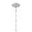 Crystorama Traditional Crystal 5 Light Mini Chandelier, Chrome