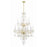 Crystorama Traditional Crystal 15 Light Chandelier, Brass - 1155-PB-CL-MWP