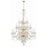 Crystorama Traditional Crystal 25 Light Chandelier, Brass - 1156-PB-CL-MWP