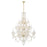 Crystorama Traditional Crystal 20 Light Chandelier, Brass - 1157-PB-CL-MWP