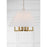 Crystorama Westwood 6 Light Chandelier, Vibrant Gold/White