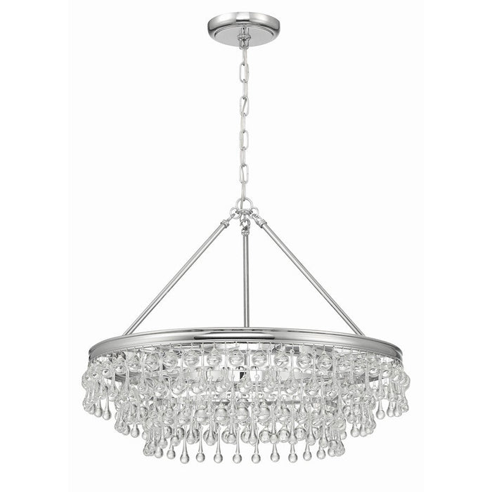 Crystorama Calypso 6 Light Chandelier