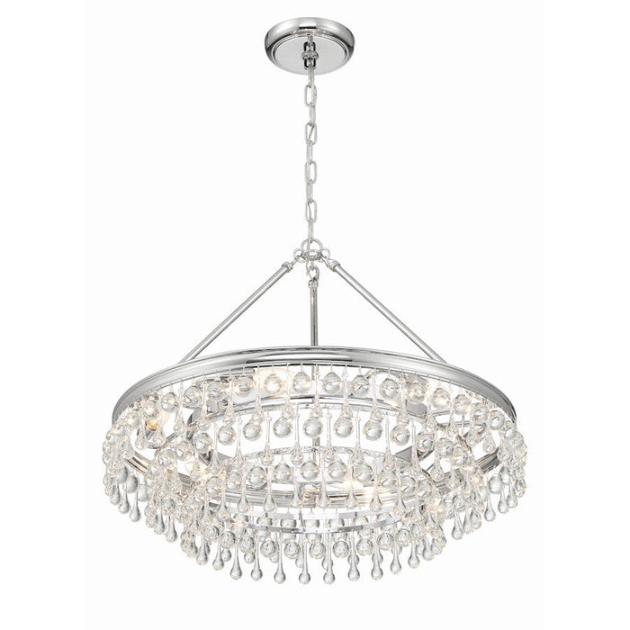 Crystorama Calypso 6 Light Chandelier