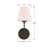 Crystorama Sylvan 1 Light Libby Langdon Wall Mount