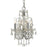 Crystorama Imperial 4-LT Mini Chandelier, Chrome/Italian - 3224-CH-CL-I