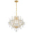 Crystorama Maria Theresa 6 Light Mini Chandelier, Gold - 4405-GD-CL-I