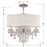 Crystorama Brentwood 12 Light Chandelier, Chrome