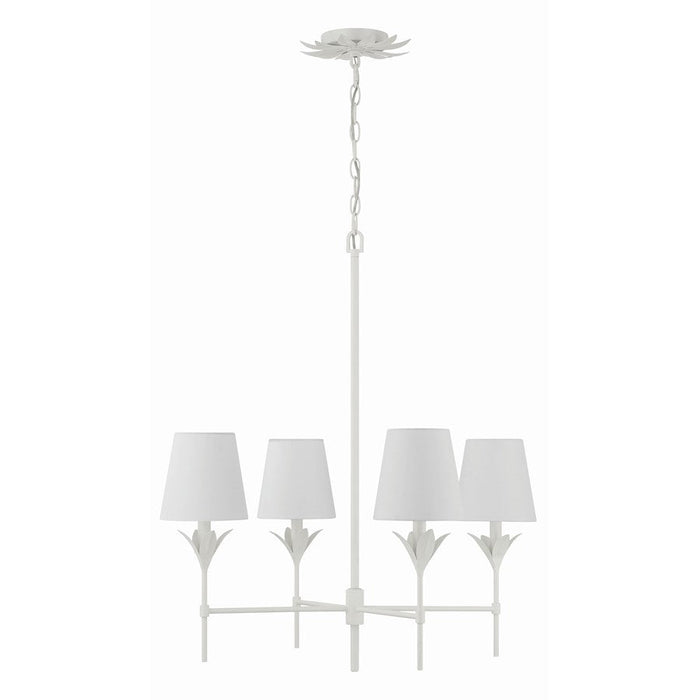 Crystorama Broche 4 Light Chandelier