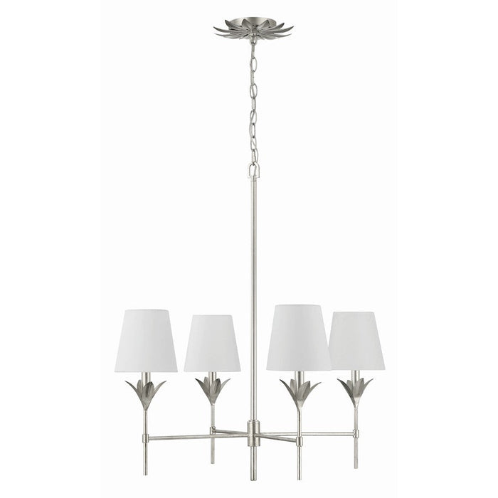 Crystorama Broche 4 Light Chandelier