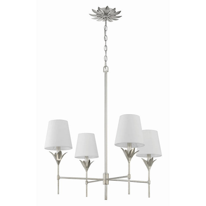 Crystorama Broche 4 Light Chandelier