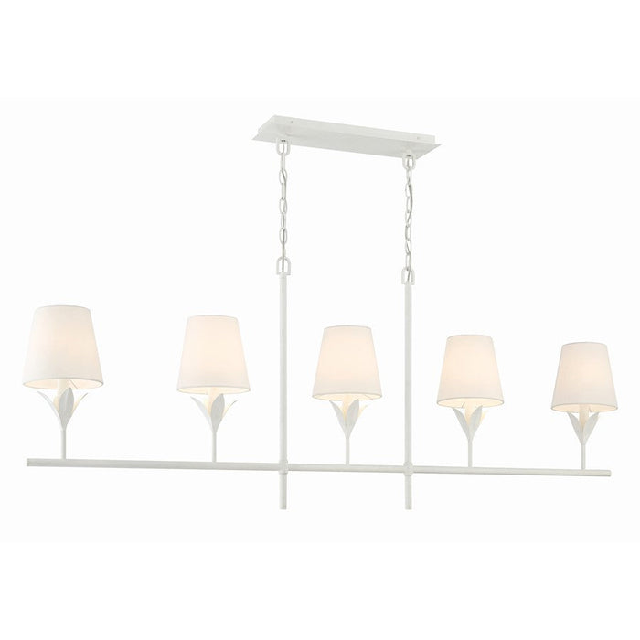 Crystorama Broche 5 Light Chandelier