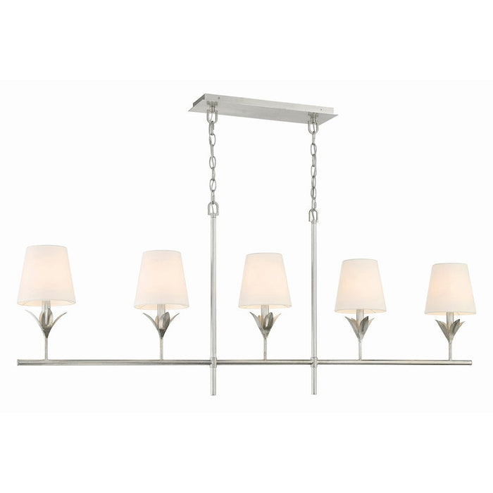 Crystorama Broche 5 Light Chandelier