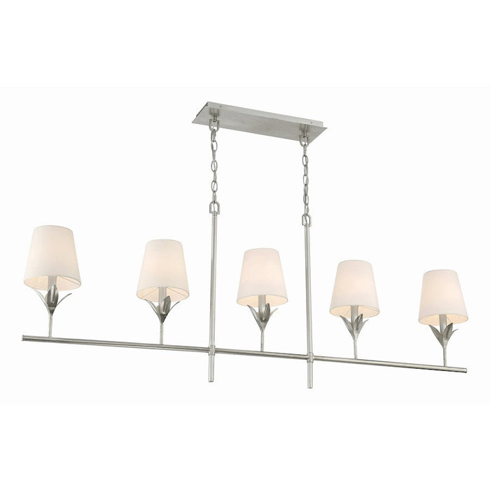 Crystorama Broche 5 Light Chandelier