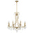 Crystorama Cedar 8 Light Chandelier, Vibrant Gold - 5938-VG-CL-MWP