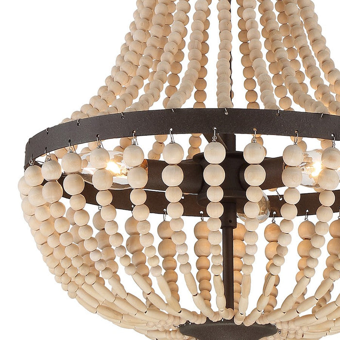 Crystorama Rylee 3 Light Chandelier