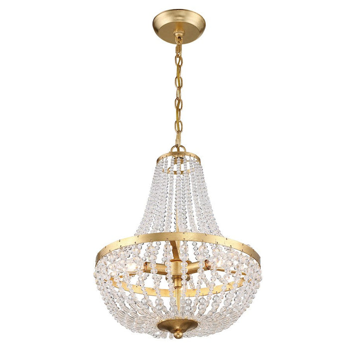 Crystorama Rylee 3 Light Chandelier