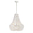 Crystorama Rylee 6 Light Chandelier, Matte White - 608-MT