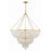 Crystorama Rylee 15 Light Chandelier, Antique Gold - 614-GA