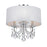 Crystorama Othello 3 Light Semi Flush Mount