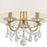 Crystorama Othello 3 Light Semi Flush Mount