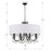 Crystorama Othello 8 Light Chandelier