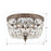 Crystorama Ceiling Mount 2 Light Flush Mount