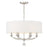 Crystorama Mirage 6 Light Chandelier, Polished Nickel